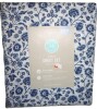 Martha Stewart Bleach Master 4-piece Sheet Set Queen Dark Blue Floral New $79 - 2