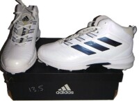 Adidas Pair of Mens Nasty Torsion Football Cleats -Blue/White New In Box Size 13.5