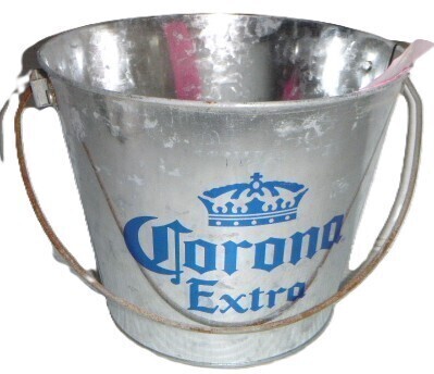 Corona Metal Beer Bucket