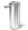 Simplehuman 9 oz. Touch-Free Rechargeable Sensor Liquid Soap Pump Dispenser, Brushed Stainless Steel / Brita 10-Cup Capacity Original Water Filtration Pitcher, (1 Pitcher + 2 Filters) &ndash; SmartLight Indicator, Easy-Fill Lid New in Box Assorted $79