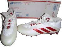 Adidas Pair of Mens Freak Carbon Mid Football Cleats New In Box Size 12.5