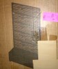 Arlmont & Co. Treytin Metal Planter Box with Trellis and Wheels, White, New in Box $399 - 2