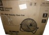 Commercial Electric 20 in. 3-Speed High Velocity Floor Fan New Shelf Pull On Working $199 - 2