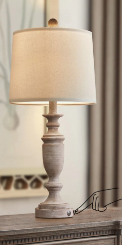 One Allium Way&reg; Callimont 25.5 Retro Country Lamp, Suitable for Farmhouse Bedroom and Living Room (Bulb Included) $299