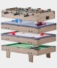 VEVOR 4-in-1 Combo Game Table Set, 32" Air Hockey Table, Multi Combination Table with Pool Billiard, Hockey, Foosball, Ping Pong, Pushers & Pucks, Sports Arcade Table for Kids Family Game Room Office New In Box $299