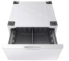 Samsung 27 in. Laundry Pedestal in White with Storage Drawer / Samsung 27-in Bespoke Universal Laundry Pedestal (Stainless Steel) with Storage Drawer Assorted $399