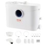 VEVOR Macerator Pump 1HP 700W 9600 L/H Flow 32.8 FT. Sewerage Sump Pump with 3 Inlets for Waste Water Disposal Upflush Machine New In Box $299