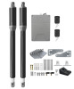 Jujiang C01 Automatic Gate Opener with Remote Complete Kit for Swing Gate Up to 440lb 12FT per Arm, Electric Gate Openers Light Duty Dual Swing Gate Openers Automatic Gate Motor 40W AC Powered $399