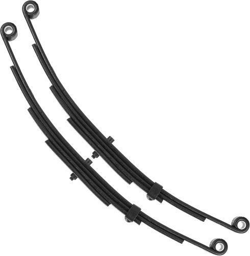 Magorfas Trailer Leaf Spring 4 Leaf Double Eye 2500 lbs Cap for 5000 lbs Axle Suspension 25-1/4" Length fits for SW4 - Set 2 New In Box $299