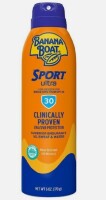 Banana Boat Sport Ultra Clear Sunscreen Spray SPF 30, 6 oz New Best by 10/2027