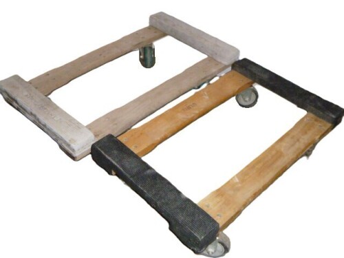 Uline Wood Dolly, 1000 lbs Capacity / New Haven Wood Dolly 1000 lbs Capacity New Assorted