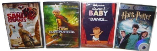 Blu-Ray / DVD Movie Assorted New Sealed