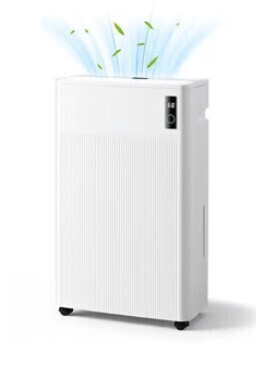 Erivess 4500Sq.Ft Energy Star Most Efficient Dehumidifier with Dul-LED Display New In Box $299