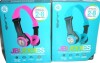 JLab JBuddies Folding Kids Wired Headphones, Toddler Headphones, Noise Isolation, Kids Safe, Volume Limiting Headphones, Headphones for Children Assorted Colors - 2