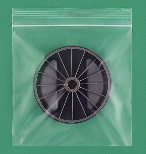 ULINE 6 x 6" 4 Mil Reclosable Bags, 1000 Count New In Box