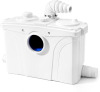 MixBubole 1.2HP Macerator Pump with PCB Function Toilet Pump Utility Sink Pump Upflush to 32.8FT 2500GPH Macerating Toilet System with 4 Water Inlets 1 Outlets for Toilet Sink Shower Laundry Kitchen Basement New In Box $299
