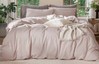 MooMee Queen Size 3-Piece Lightweight Duvet Cover Set with Zipper Closure 8 Ties 100% Washed Cotton Linen Like Textured Soft Breathable All-Season New In Box $299