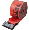 VEVOR Winch Strap, 4" x 30', 6000 lbs Load Capacity, 18000 lbs Breaking Strength, Truck Strap with Flat Hook, Flatbed Tie Down Cargo Control for Trailers, Farms, Rescues, Tree Saver, Red New $79