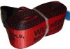 VEVOR Winch Strap, 4" x 30', 6000 lbs Load Capacity, 18000 lbs Breaking Strength, Truck Strap with Flat Hook, Flatbed Tie Down Cargo Control for Trailers, Farms, Rescues, Tree Saver, Red New $79 - 2
