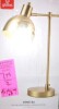 Globe Electric 61000058 18" Desk Lamp, Matte Brass Finish, Metal Shade, Adjustable Pivot Joint, Rotary Switch, Modern Lighting for Bedroom or Office, Timeless, Lights for Home, E26 Base New In Box $199 - 2