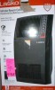Lasko 1500-Watt 20 in. Black Electric Console Ceramic Space Heater with Tip-Over Switch, Adjustable Louvers, Timer, Remote On Working $199 - 2
