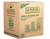 U-Haul Large Electronics Box, 24.5" x 24.5" x 27.5" / Assorted