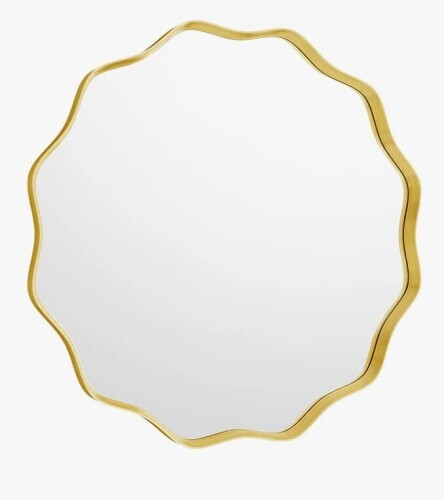 Wrought Studio&trade; 30" x 40" Decorative Wall Round Mirror New In Box $199