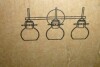 Everly Quinn 3-Light Zeline Light Dimmable Bathroom Vanity Lights with Clear Shade Vanity Light Fixture New In Box $299 - 2