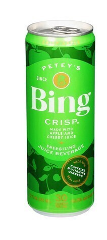 Bing Crisp Energizing Juice Beverage, 12 fl oz New Best by 12/2027