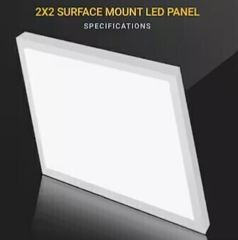 Nuwatt 2 ft. x 2 ft. Surface Mount Integrated LED Panel, 120-277V, 3CCT 30K-50K Selectable, 0-10V Dimmable New In Box $199
