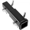 VEVOR Trailer Hitch Extender, 2" Receiver Hitch Adapter, Trailer Hitch Extension Tube Extender, 7" Extension Length, 4000 lb, Hitch Pin Clip, Bolts and Nuts Included, Black New In Box $89