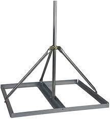 Communications & Power Industries 4' x 4' 2-Piece Non-Penetrating Mast Mount New