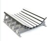 Precision Pulley & Idler Medium Duty Impact Bed - CEMA D Rated, 20 &deg; Angle, 15.39 in Height, 48 in Belt Width, UHMW, Steel Material New