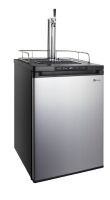Kegco 24" Wide Single Tap Stainless Steel Digital Kegerator with Accessories New Floor Model On Working $1699