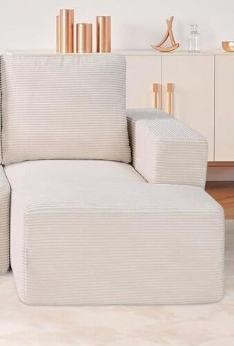 VEVOR Modular Cloud Chaise with High Rebound Sponge with Cushion for Living Room, Apartment, Beige New In Box $299