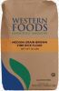 Western Foods fine brown rice flour 50 pound bag 11/29/26 new $199