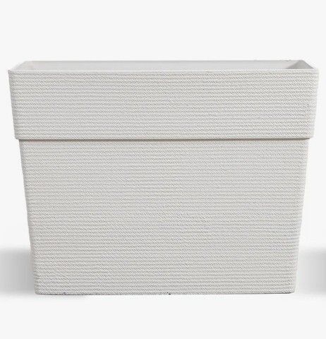Lumioca Aura Outdoor Rectangular Planter Box, 31.5" H x 23.6" W x 12.6" D new in box $299