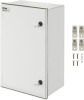 VEVOR Fiberglass Enclosure 23.6 x 15.7 x 9.1 Electrical Enclosure Box NEMA 3X Electronic Equipment Enclosure Box IP65 Weatherproof Wall-Mounted Electrical Enclosure with Hinges & Quarter-Turn Latches nEW IN bOX $299