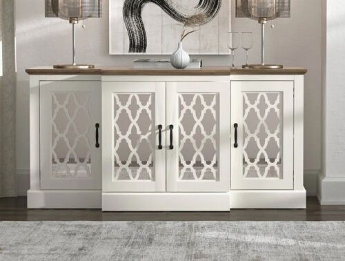 Laurel Foundry Modern Farmhouse&reg; Blaire 60.7'' W 4 Door Wide Accent Sideboard with Adjustable Shelves $699