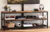 TV Stand with 3 Open Storage Shelves for 32"&ndash;65" TVs New Open Box $499