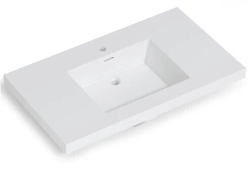 Gujia Furniture 36" Bathroom Vanity Top in White New in Box $499