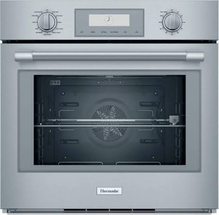 Thermador - Professional Series 30" 4.5 Cu. Ft. Built-In Single Electric Smart Wall Oven with True Convection - Stainless Steel New $6999