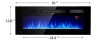 Oneinmil 36&rdquo; Electric Fireplace Insert New In Box $399