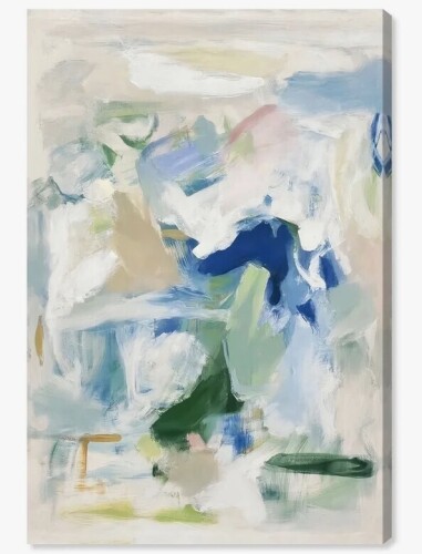 Art Remedy Chroma Balance II Canvas Colorful Abstracts, 45" H x 30" W New In Box $299