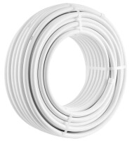 VEVOR PEX-AL-PEX Tube, 164 ft, 0.79'' Diameter Aluminum-Plastic Composite Pipe Oxygen Barrier Radiant Floor PEX Pipe, 0.08'' Thickness Radiant Heat Floor Plumbing Inner Aluminum Layer PEX Tubing Pipe New In Box $199