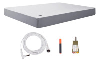 VEVOR Grounding Sheets, 95% Cotton + 5% Pure Silver Fiber, Earth Grounded Fitted Bed Sheets, with Grounding Cord & Tester, for Improved Sleep & Wellness (Gray, Queen - 60 x 80 x 13 in) New in Box $89