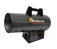 Mr. Heater Contractor Series 60,000 BTU Forced Air Propane Torpedo Space Heater with 10 ft Hose and Regulator $299