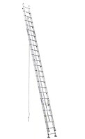 Wener 48 ft. Aluminum D-Rung Extension Ladder with 300 lb. Load Capacity Type IA Duty Rating $1599