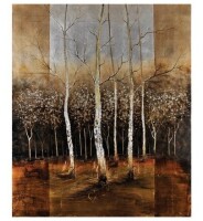 Ren-Wil Forest Light Oil-Painting, 50" x 60" New Floor Model Prepriced $399