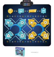 VEVOR Dance Mat, 8-Button Dance Mixer Rhythm Step Play Mat, Electronic Dance Pad with Single/Two Player Modes, Adjustable Volume, Built-in Music, 8 Challenge Levels, Toys Gifts for 3+ Year Old Girls New In Box $89